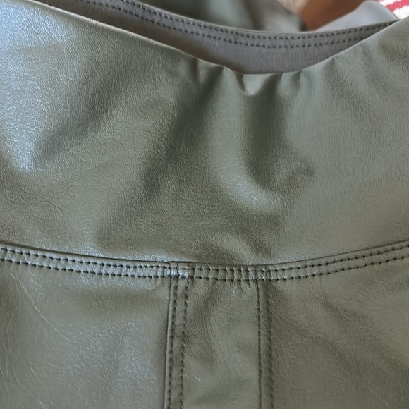 NWT OFFLINE By Aerie Real Lux Faux Leather Leggings - Picture 5 of 8